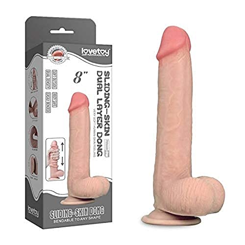Lovetoy Sliding Skin Godes Réalistes Nu Ø3,5x23 cm