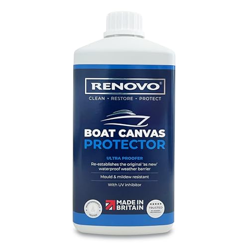 Renovo Impermeabilizante Ultra para Lona Náutica de Barco, 1 Litro, Neutro