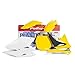 POLISPORT/CHEST PROT.~ KIT RMZ250 2010 YLW RM