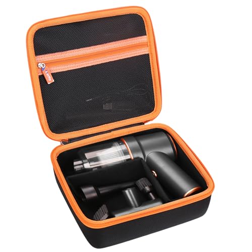 Image of Hard Travel Case for KMM Handheld Car Vacuum Cleaner, Portable Auto Vacuum Cleaner Accessories Storage Bag Carrying EVA Case for KMM LT-117 9000Pa Air Duster