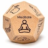 12-Sided Self-Care Decision Dice, Gifts for Him Her Men Women Boyfriend Girlfriend Husband Wife, Anniversary Birthday Wedding Holiday Gag Gift - Relaxing Couples & Family Activity Dice Game