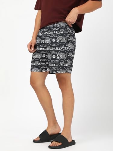 Image of Bewakoof Men's Cotton Modern All Over Printed Boxer Shorts
