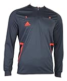  Adidas Referee Jersey Long sleeve Herren Schiedsrichtertrikot Schiedsrichter Shirt Trikot Formotion ClimaCool Fussball Fußball JSY LS Formotion longsleeve Männer grau 46 S