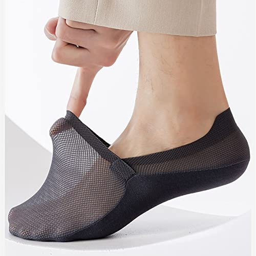 Summer Mens Ice Silk Sock,Men Breathable Ice Silk Socks,Summer Men Ice Silk Invisible Socks,Low Cut Ankle Boat Socks4