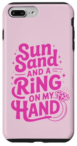 Sun Sand and a Ring on My Hand �n�l���[�� �X�}�z�P�[�X iPhone 7 Plus/8 Plus �p