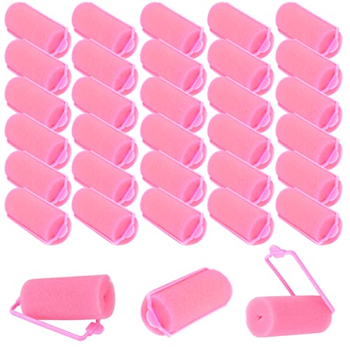 WXJ13 30 Pieces 3CM Foam Sponge Hair Rollers Sponge Border Curl Artifact Do Not Hurt Hairdressing Tools