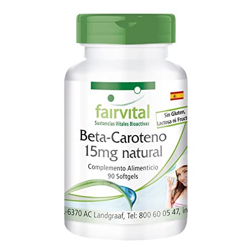 Beta-Caroteno 15mg 90 cápsulas