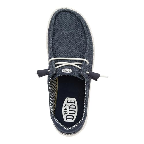 Image of HEYDUDE Women's Wendy Stretch Sox Slip On Loafer | Lightweight Stretch Mesh Easy On | Elastic Laces, Sock Like Fit