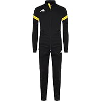 Kappa Dalcito Tuta da ginnastica, Nero / Giallo