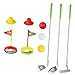 Toysmith 幼児ゴルフセット ミニゴルフセット 2 練習ホール 男の子 女の子 ゴルフおもちゃ 練習セット 子供用ゴルフクラブ 庭用 屋内ボールおもちゃ