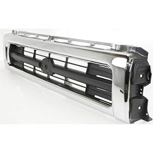 Tymmc Grille For 1992-1995 Center Chrome W/Black Insert Plastic,Fast Delivery,Support For Adaptive Queries #TOP1