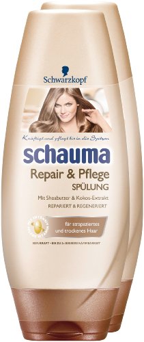 Schauma Repair + Care Conditioner 2 Pack (2 x 250 ml)