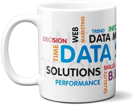 Caneca Data Science Presente Criativo Ti Personalizado