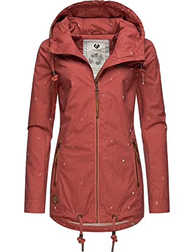 Ragwear Damen Übergangsjacke Outdoor-Jacke Parka Zuzka Nightsky Intl. Rose...