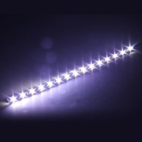 TOOGOO(R) 4 X 30cm 15 SMD Flexible Waterproof White LED Strip Bar Light Car Motor Truck