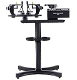 テニスストリングマシン バドミントンラケット スタンディングストリングマシン 自動電動ラケットストリンガーレストリングマシン ツールとアクセソ付き