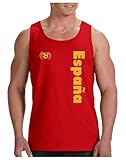 100% Devolución de dinero Green Turtle T-Shirts Camiseta de Tirantes Hombre - Apoya a la selección Española en el Mundial de Fútbol! X-Large Rojo