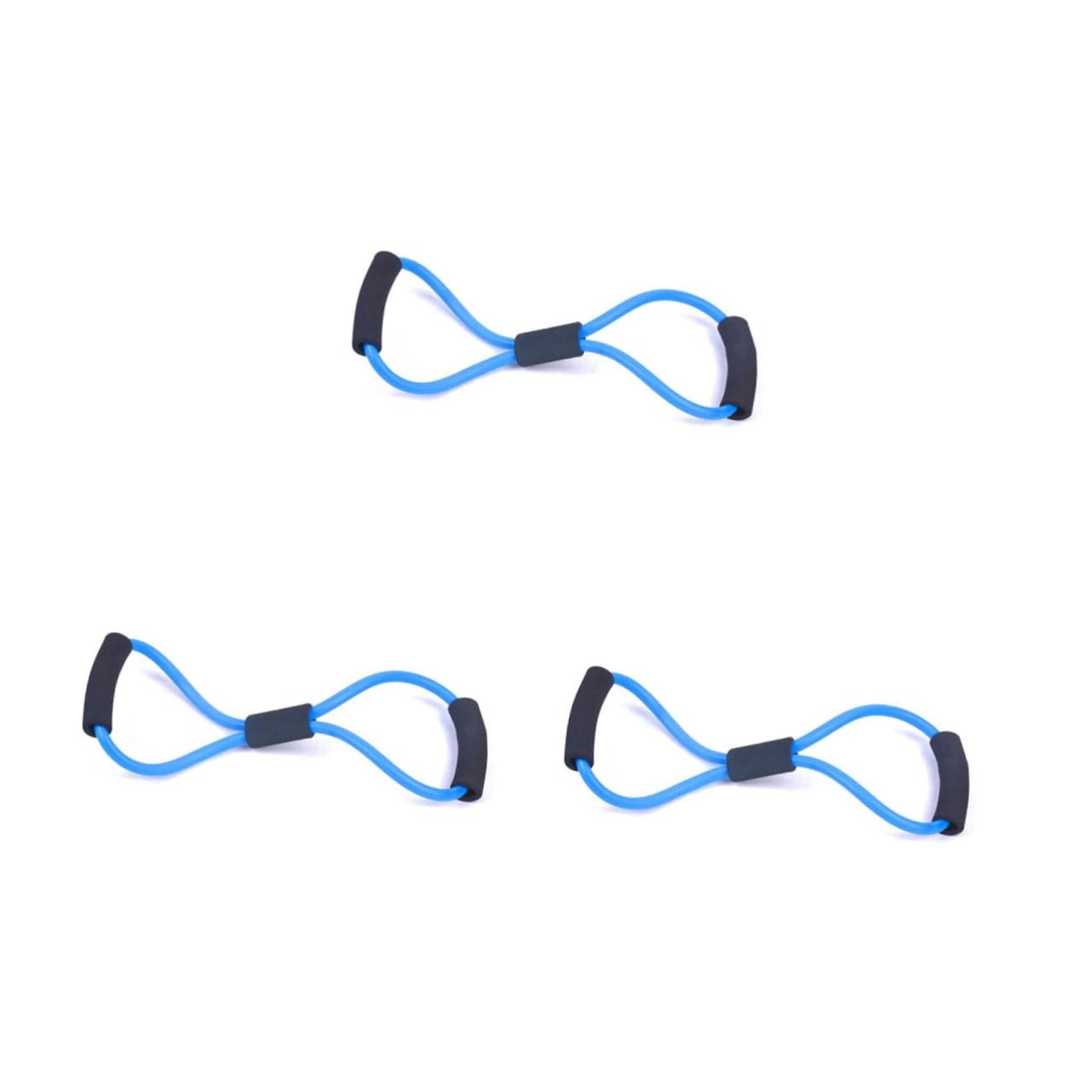 2 Piezas Resorte Expansor De Pecho Bandas Elasticas Fitness De Resistencia Dilatador De Pecho Tubos De Entrenamiento Figura 8 CNA Aptitud Física Tirar De La Cuerda Deportes