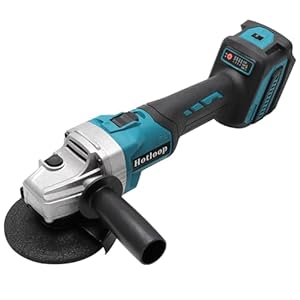 Cordless Angle Grinder for Mkita 18V Battery, Angle Grinder with 3 Speed Adjustable 7000 RPM Brushless Motor, 3 PCS 4-1/2″ Blades for Cutting, Griding, Polishing, etc. (Battery NOT Included)