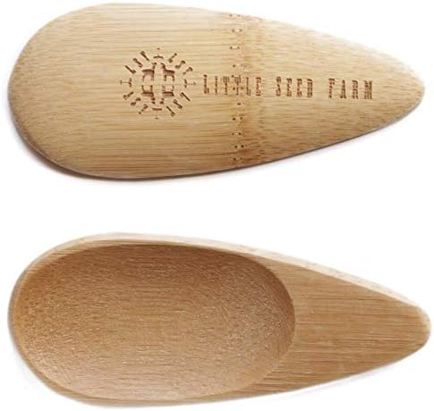 Little Seed Farm Deodorant Cream Applicators - Bamboo Scoops, 2 Count