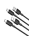 Price comparison product image Anker USB C Cable, [2 pack, 3ft] 310 USB A to USB C Charger Cable, USB A to Type C Charger Cable Fast Charging for iPhone 17/16/15, iPad Pro, Samsung Galaxy, and More (USB 2.0, Black)