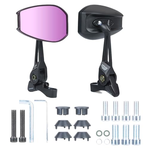 Verre réfléchissant vélo électrique miroir de remplacement compact