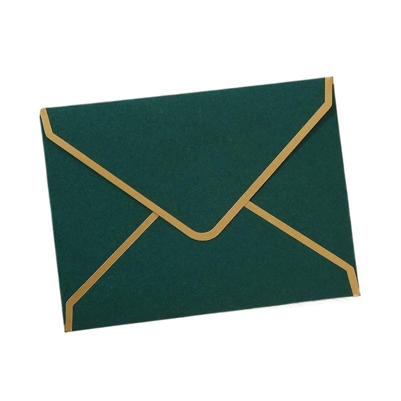 Buste per inviti, Buste dorate 50 pezzi multicolori di varie dimensioni for inviti nozze fai da te, cancelleria(50pcs 18.5x13.5cm D)