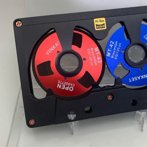 Carrete a carrete de 50 minutos con estuche protector para grabación analógica 5