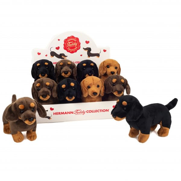 Teddys Rothenburg Teddy Hermann Hund Dackel 21 cm Hellbraun Plüschhund