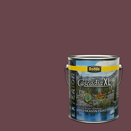 Rodda Paint CASCADIA XL Exterior Velvet Paint & Primer in One, 1-Gallon, Kung Fu by Rodda Paint - Used condition - US$40.20