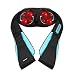Arealer Shiatsu Neck Shoulder Massager,Deep Tissue Kneading Massage Pillow with heat function,3 Different Massage Level and 3D Kneading Tissue,for Neck/Shoulder/Back/Waist,Relax in Car/Office/Home
