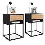 Dimensions totales : L. 34 x l. 34 x H. 50 cm - Hauteur des pieds : 30,4 cm
