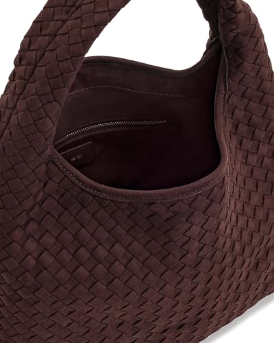Image of JW PEI Women's Laura Faux Suede Woven Shoulder Bag