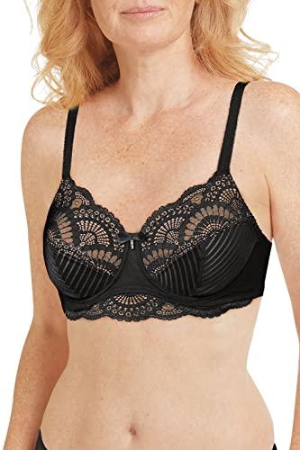 Soutien-gorge armatures Amoena Karolina avec poches dentelle élégante noir