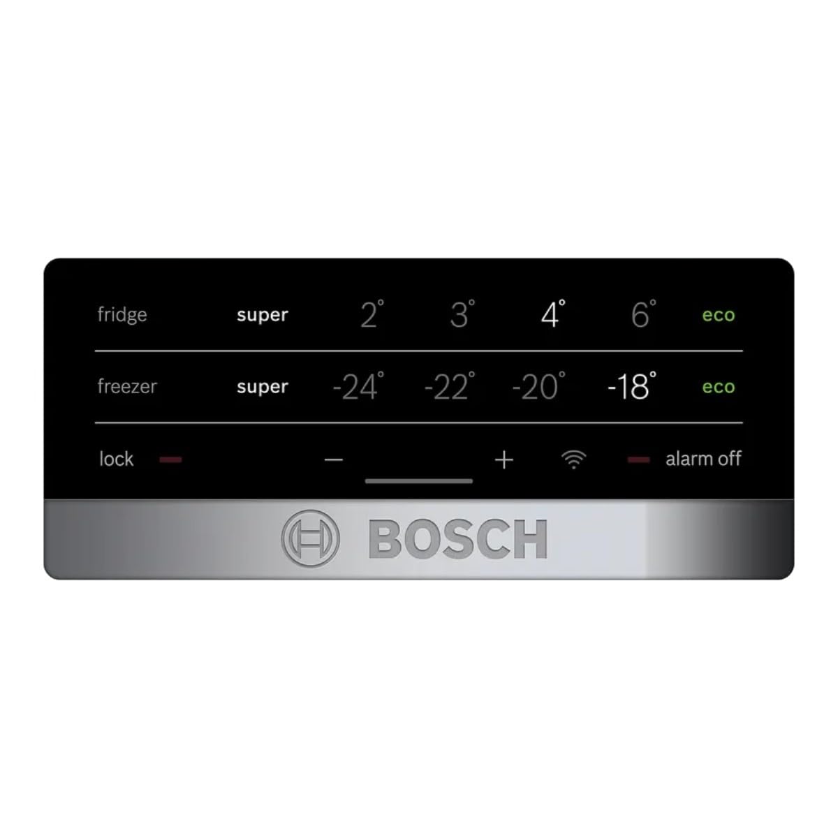 Bosch - Freistehender Kombi-Kühlschrank Serie 4 XXL Total NoFrost weiß KGN493IDA