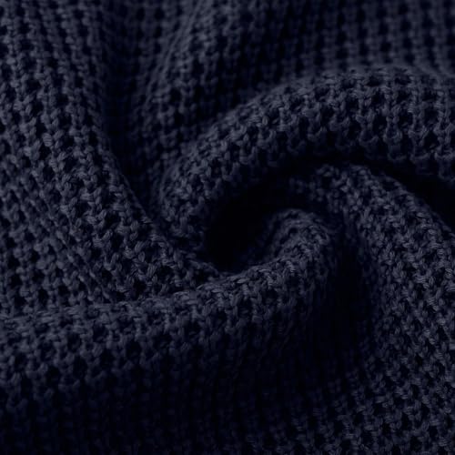 Mens Sweater Knitted Soft Crewneck Long Sleeve Striped Color Block Slim Fit Sweater Tops Trendy Fall Winter Jumpers4