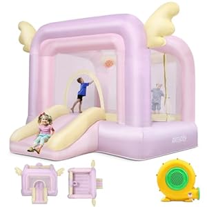 AKEYDIY Bounce House, Pastel Bounce...