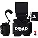 Roar Ganci da Polso per Sollevamento Pesi, Allenamento Palestra, Guanti per Bodybuilding Deadlift Fitness Powerlifting Weightlifting Straps Gym (Nero)