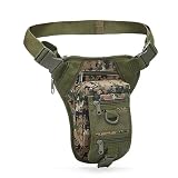 ACEXIER Militärische Taktische Drop Bein Taschen Männer Frauen Outdoor Wandern Schießen Jagd Taille Pack Verstellbarer Gurt Motorrad Reiten Tasche (DW)