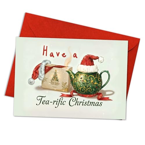 Podagree (13.5 x 20.3 cm) ރNX}XO[eBOJ[hAj̃eB[|bgƃMtg{bNX̃CXgADAAFlAƑ̂߂̖ʔzf[J[h(NX}X13)