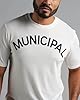 MUNICIPAL Men's M.OG-Superblend Short Sleeve T-Shirt, Natural, Medium #2