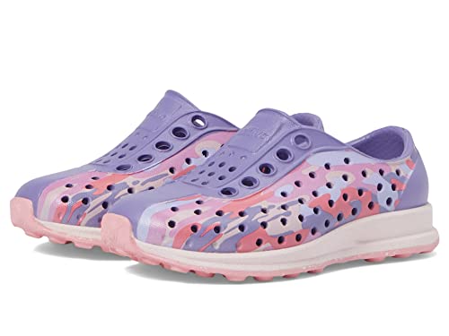 Native Shoes Kids Unisex Robbie Sugarlite Print Kids Slip-On Shoes (Little Kid) – Perforated – Synthetic Upper