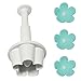 PME Plunger Cutters, Flower Blossom, 4-Pack, Set of 4