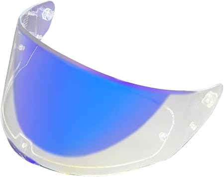 Shield for LS2,FF320 Assault,Stream,Rapid,Storm,FF328,FF353,FF800 Helmet Visor Helmet Accessories Visor REVO Clear Blue-For Day Night