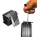GRAND PITSTOP 27 Pcs Universal Tire Repair Kit, Heavy Duty Car Emergency Tool Kit for Flat Tire Puncture Repair, Compact Kit for Autos, Cars, Motorcycles, Trucks, RVs, etc. (15 Strips)