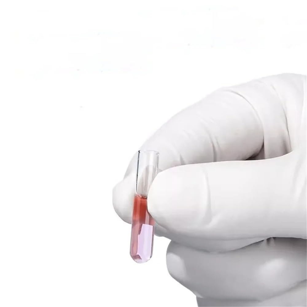 Vetreria da laboratorio 100 pezzi/confezione Duchenne Fermentation Tube 6 * 30mm High Temperature Test Tube Experiment