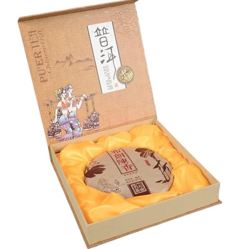 Té Pu'er maduro Yunnan Bulang 357g, un pastel envejecido de aroma dulce para tu bienestar