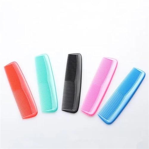 Mini brosse à cheveux double face contre l'électricité statique et peigne de barbier