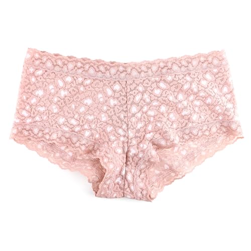 Image of hanky panky - Daily Lace Boyshorts | Women's Underwear, Soft Stretch Fit Panties, Cotton Blend | Sizes (XS-XL), 3 pack