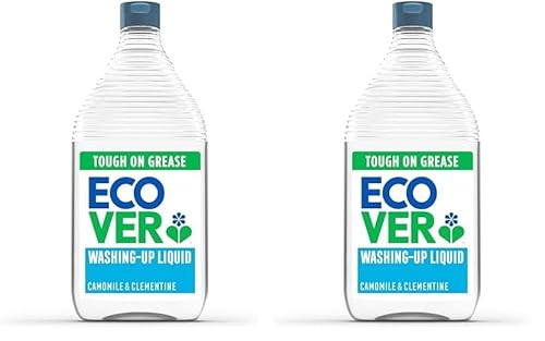 Ecover Camomile & Clementine Washing Up Liquid, 950 ml (Pack of 2)
